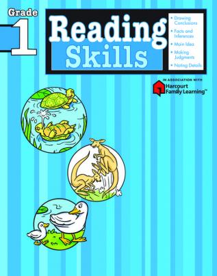 Reading Skills: Grade 1 (Flash Kids Harcourt Family Learning)