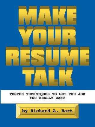 Make Your Resume Talk