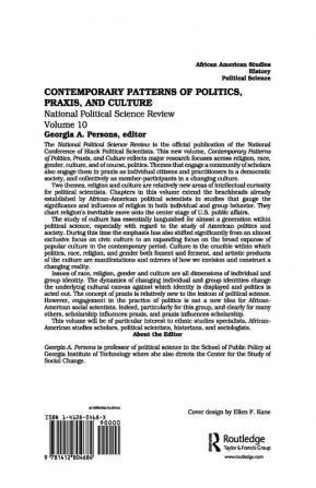 Contemporary Patterns of Politics Praxis and Culture