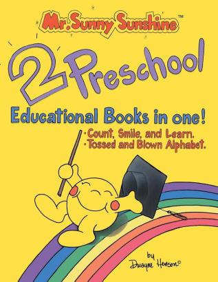 Mr. Sunny Sunshine Two Preschool Educational Books in One!