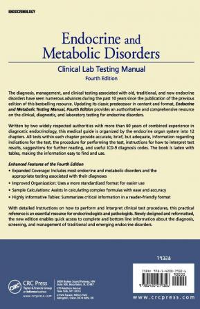 Endocrine and Metabolic Disorders