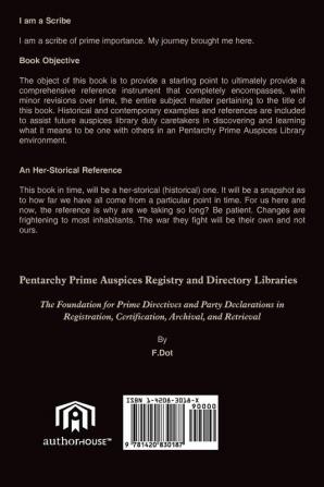 Pentarchy Prime Auspice Registry and Directory Libraries