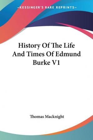 History of the Life And Times of Edmund