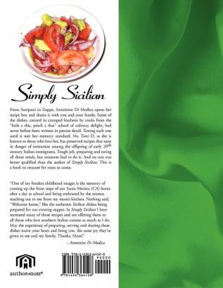 Simply Sicilian: Sicilian/Italian Cooking Made Easy