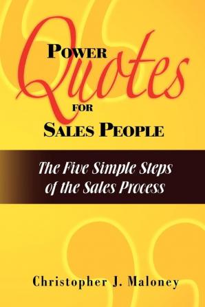 Power Quotes for Sales People