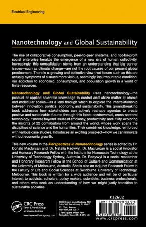 Nanotechnology and Global Sustainability