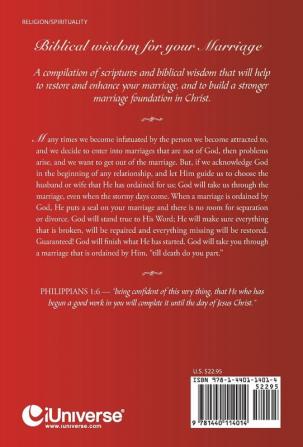 Marriage Scriptures