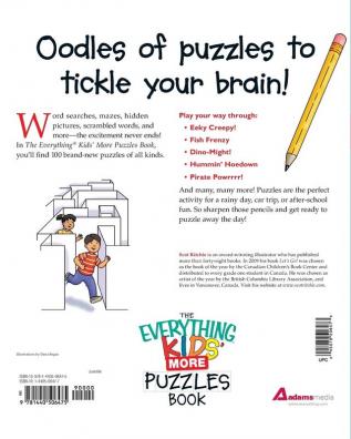 The Everything Kids' More Puzzles Book: From mazes to hidden pictures - and hours of fun in between