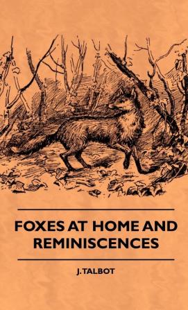 Foxes At Home And Reminiscences