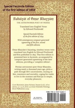 Rubaiyat of Omar Khayyam: Special Facsimile Edition