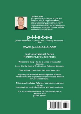 p-i-l-a-t-e-s Instructor Manual Reformer Level 3