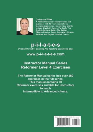 p-i-l-a-t-e-s Instructor Manual Reformer Level 4