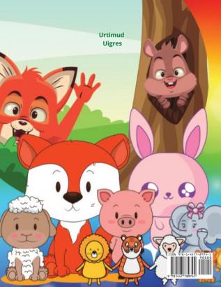 Baby Tiere Farbung Buch: Adorable Baby Animals Coloring Book aged 3+ - Adorable and Super Cute Baby Woodland Animals - Animal Coloring Book: Für ... - Baby-Tiere-Malbuch für Mädchen und Jungen