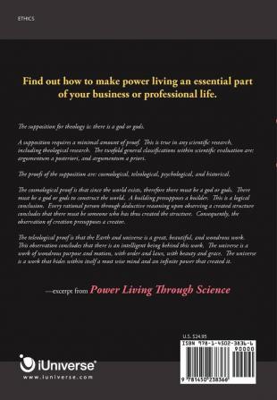 Power Living Through Science