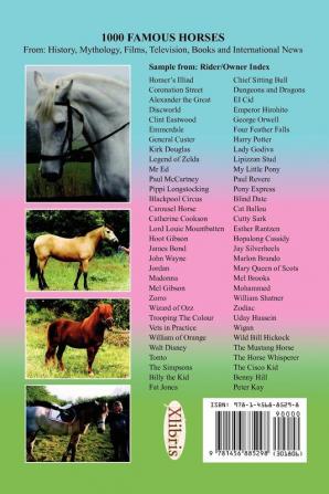 1000 Famous Horses Fact & Fictional Throughout the Ages