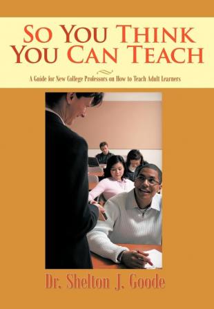 So You Think You Can Teach