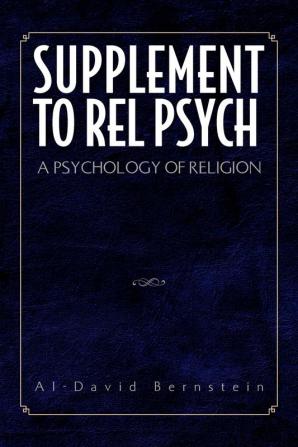 Supplement to Rel Psych