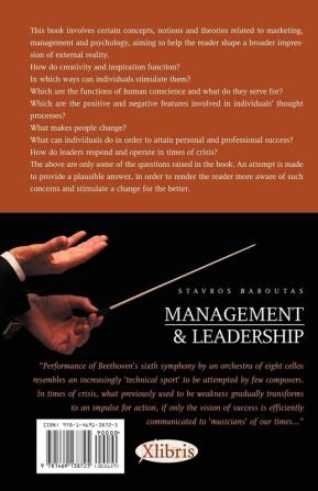 Management and Leadership: Improving Performance in Times of Crisis. a Practical Guide.