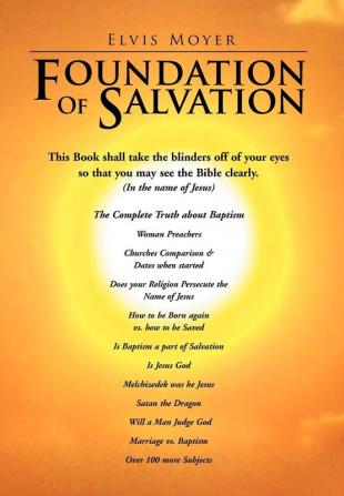 Foundation Of Salvation