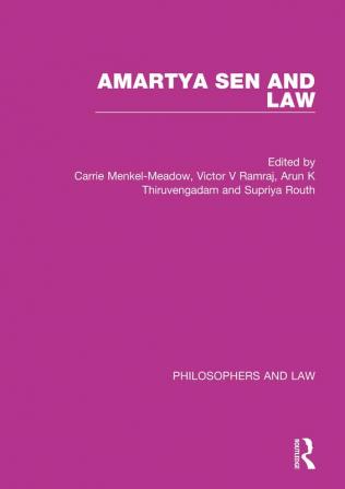 Amartya Sen and Law