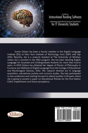 The Effect of Instructional Reading Software on Developing English Reading Speed and Comprehension for IT University Students