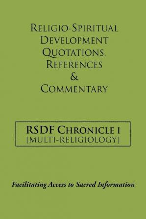 Rsdf Chronicle I