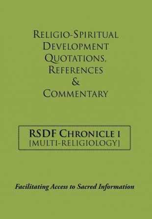 Rsdf Chronicle I