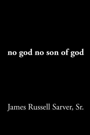 no god no son of god