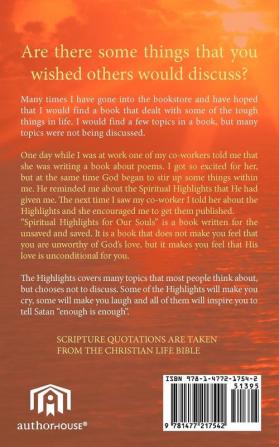 Spiritual Highlights For Our Souls Book 1