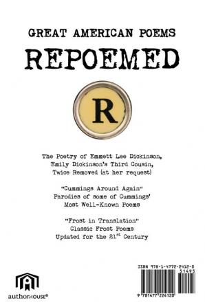 GREAT AMERICAN POEMS - REPOEMED Volume 2