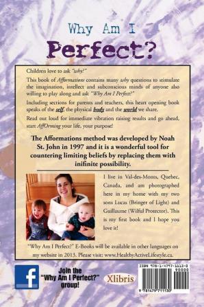 Why am I Perfect?: An empowering book written for children first