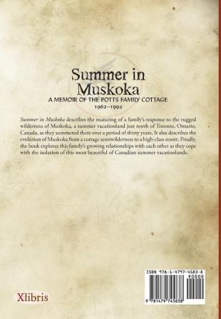 Summer in Muskoka