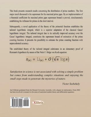 The Symphony of Primes Distribution of Primes and Riemann's Hypothesis