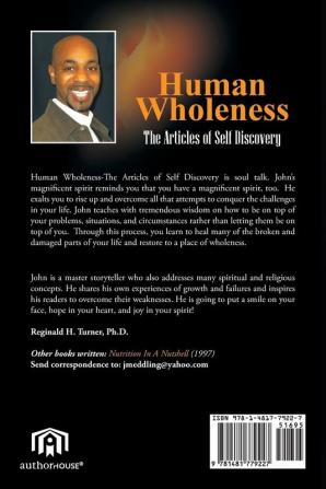 Human Wholeness- The Articles of Self Discovery