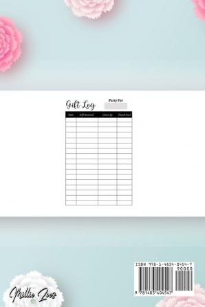 Gift Log Book: Record Keeper