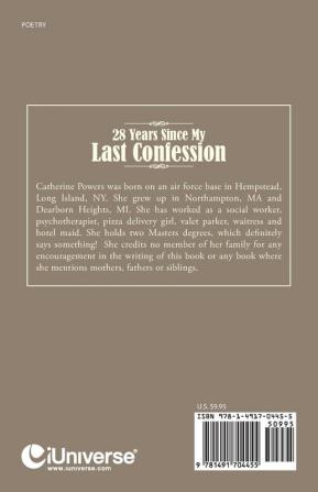 28 Years Since My Last Confession: Selected Poems