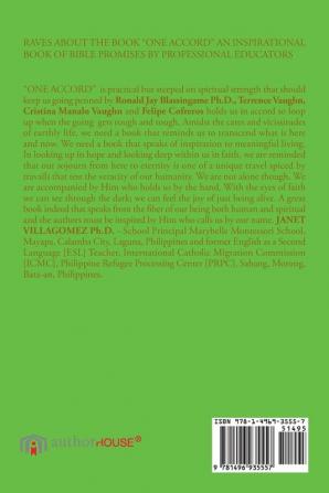 One Accord: An Inspirational Book of Bible Promises You'll Not Only Find the Promises but a Devotional Life Application Study Bible Guide.