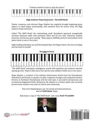 The Hapi Book: High Achiever Piano Instructor