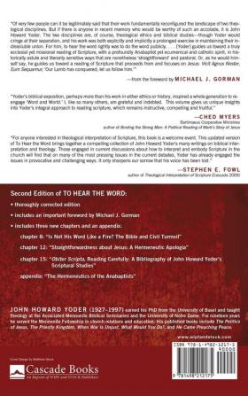 To Hear the Word - Second Edition