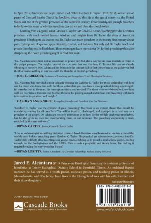 Learning from a Legend: What Gardner C. Taylor Can Teach Us about Preaching