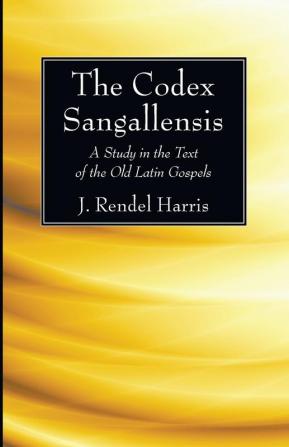 The Codex Sangallensis