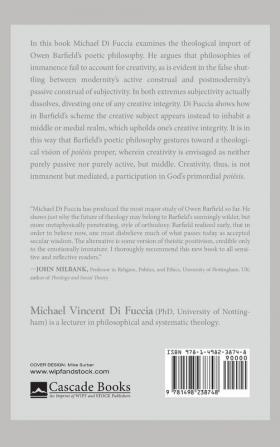 Owen Barfield: Philosophy Poetry and Theology: 20 (Veritas)