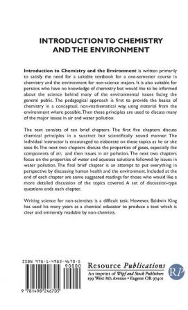 Introduction to Chemistry and The Environment