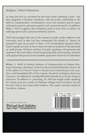 Proclamation!: A Christian Guide to Public Speaking