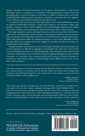 Practicing Discipleship: Lived Theologies of Nonviolence in Conversation with the Doctrine of the United Methodist Church