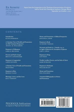 Ex Auditu - Volume 27: An International Journal for the Theological Interpretation of Scripture