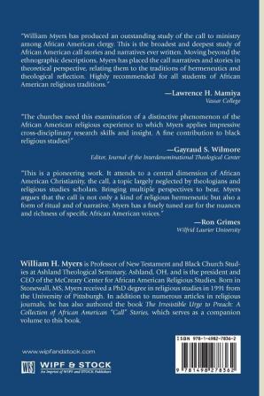 God's Yes Was Louder Than My No: Rethinking the African American Call to Minsitry