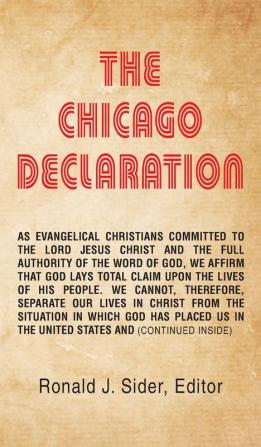 The Chicago Declaration