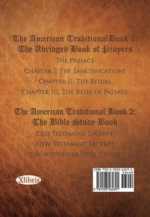 The American Traditional Books Book 1 and Book 2