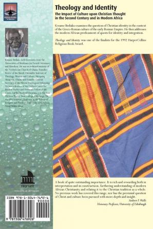 Theology and Identity: The Impact of Culture upon Christian Thought in the Second Century and in Modern Africa (Regnum Studies in Mission)